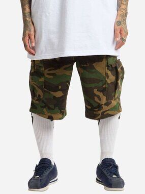 Unisex Fleece Cargo Shorts